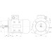 Elektrimootor 0,12kW 690rpm T2A71B-8 230/400V B35