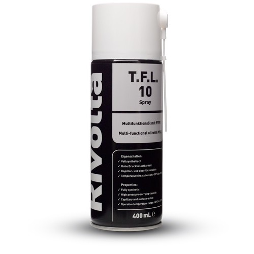 Rivolta T.F.L.10 400ml spray-universaalõli  PTFE tefloniõli