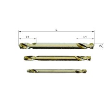 Metallipuur kahepoolne Ø 2,0x38 mm HSS-G 