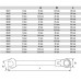 Гаечный рожково-накидной ключ c подвижной трещеткой 14мм SATA
