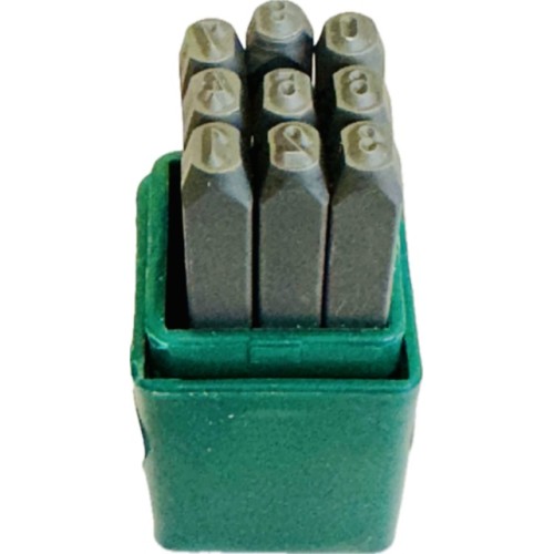 Numbrirauad 4mm 9-osa k-t