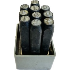 Numbrirauad 6mm kõvasulam otstega 10-osa k-t