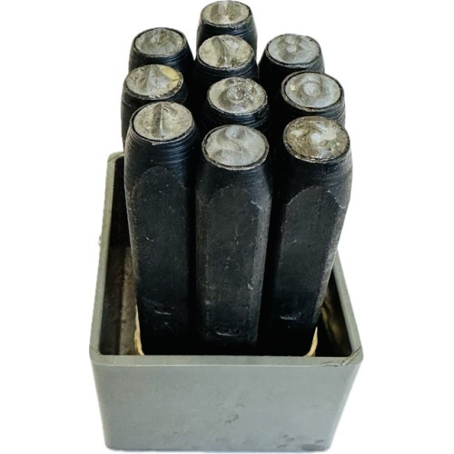 Numbrirauad 6mm kõvasulam otstega 10-osa k-t