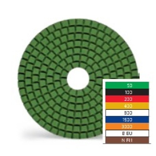 Алмазный шлифовальный диск SAITDIAM D-Vel ø100x18mm 100W (Wet)