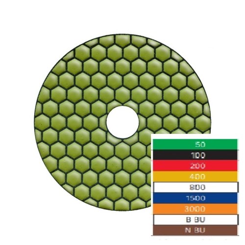 Алмазный шлифовальный диск SAITDIAM D-Vel ø100x18mm 1500D (Dry)