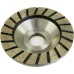 Алмазный шлифовальный круг 12A2-45 100x21x4x16x22.2 315/250 для обработки природного камня
