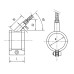 Нагреватель манжетный D70x60мм 660W 230V