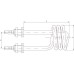 Kütteelement 1.5kW 230V, 12.821, "spiraal", M14x1,5