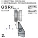 Резец токарный GSR 2020K3  (PT_-22-3.0-...)