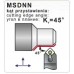 Резец токарный MSDNN 2525M12 (SN..1204rr)