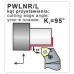 Резец токарный PWLNL 2020-08K (WN..0804rr)