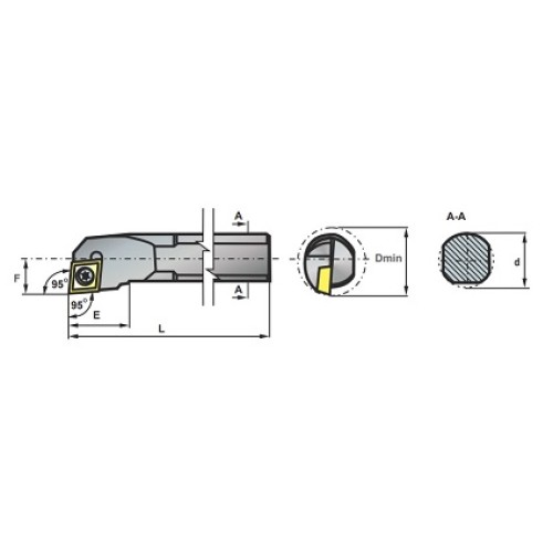 Terahoidik S12M-SCLCR-06 (CC..0602rr)