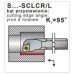 Резец токарный S12M-SCLCR-06 (CC..0602rr)