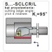 Резец токарный S16R-SCLCR09 (CC..09T3rr)