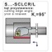 Резец токарный S20S-SCLCR09 (CC..09T3rr)