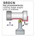 Резец токарный SRDCN 2525-10 (RC..10T3M0)