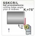 Резец токарный SSKCR 1616-09 (SC..09T3..)