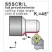 Резец токарный SSSCR 1212-09 (SC..09T3rr)