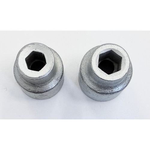 Padrun 9mm 6-kant 1/2”