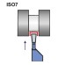 Mahalõiketreitera ISO7R 4025 P30 Mahalõiketreitera ISO7R 4025 P30