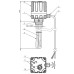 Küttekehaplokk 4.5kW 230/400V, 44.145.4 (AISI316L), G1½” L=390mm