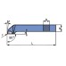 Välistreimistera tugi painutatud 90° ISO6R 25x25x140mm K20 / VK6
