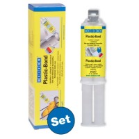 Plastliim Plastic Bond Set 24ml Weicon